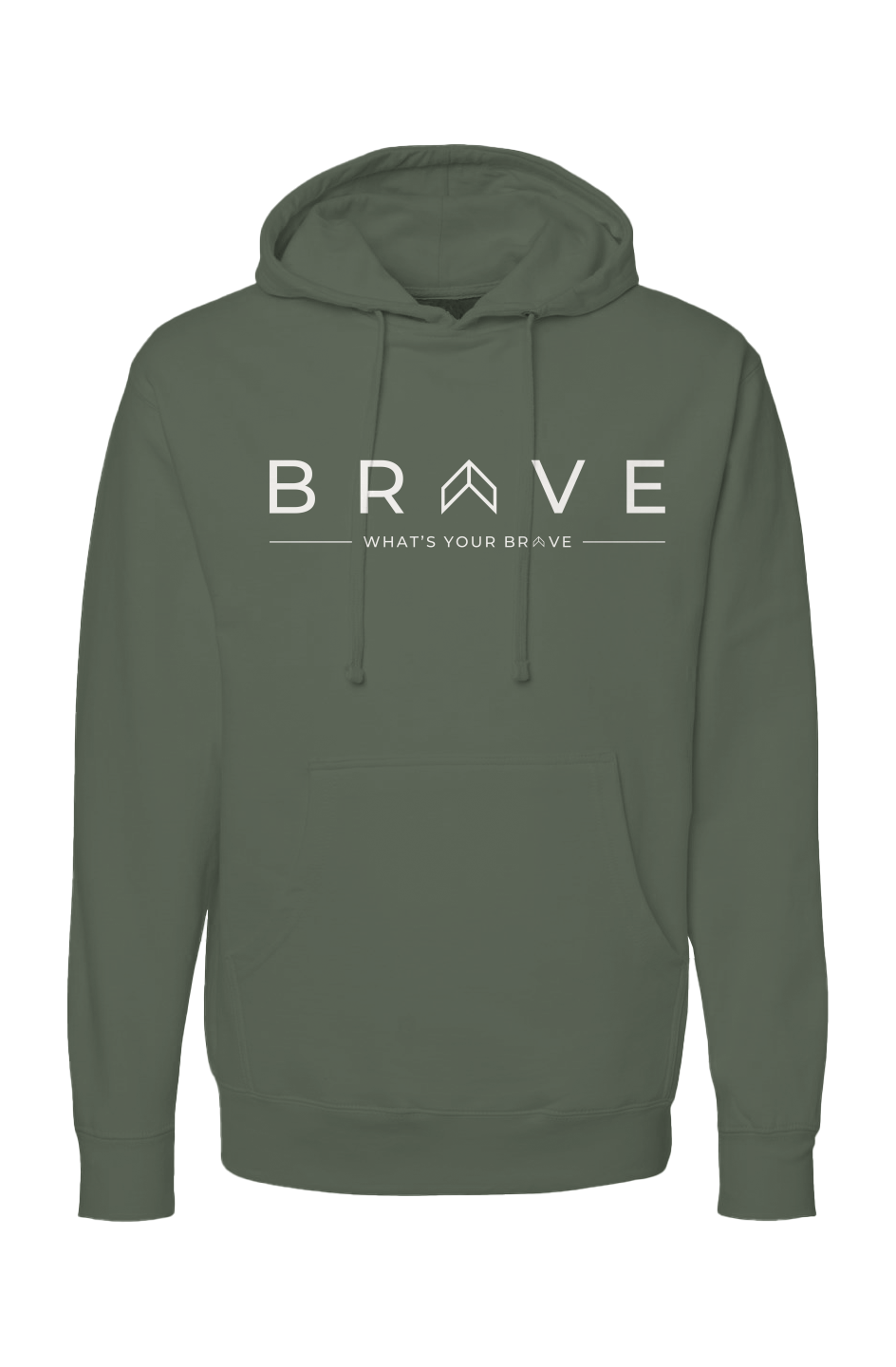Adult BRAVE Bold Logo Hoodie – What's Your Brave