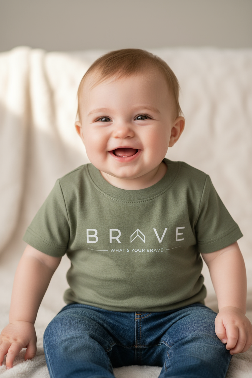 Infant BRAVE Short Sleeve Tee