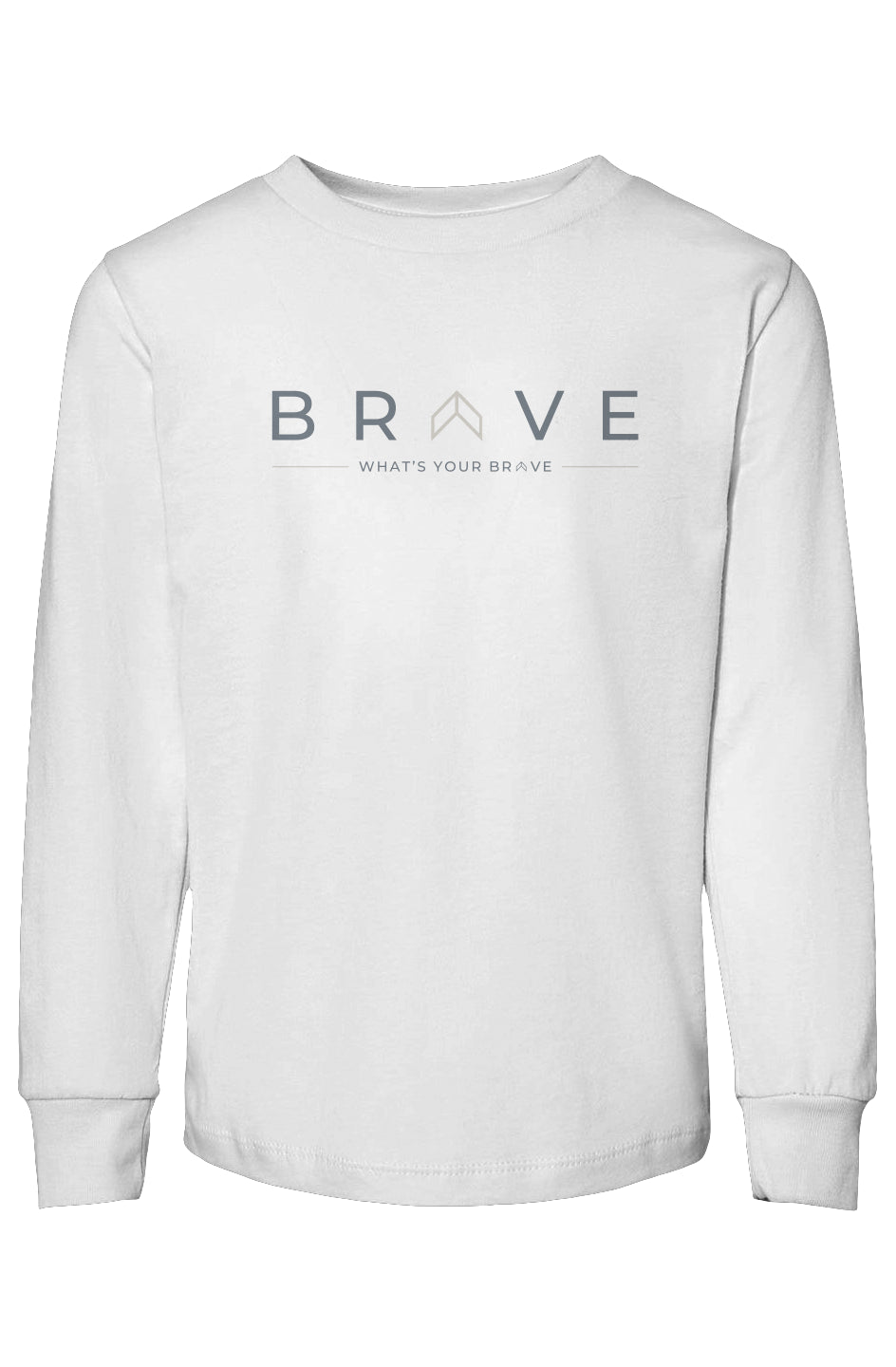 Toddler Long Sleeve BRAVE Tee