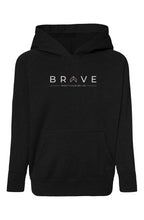 BRAVE Toddler Hoodie with Pink 