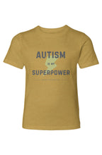 Youth Short Sleeve Autism Superpower Tee