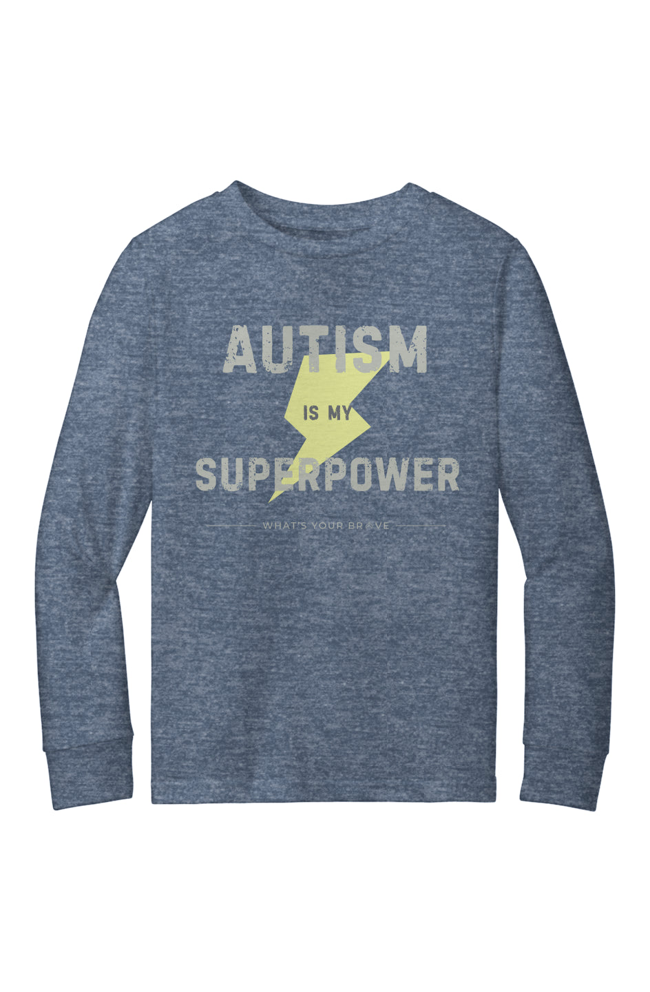 Youth Long Sleeve Autism Superpower Tee