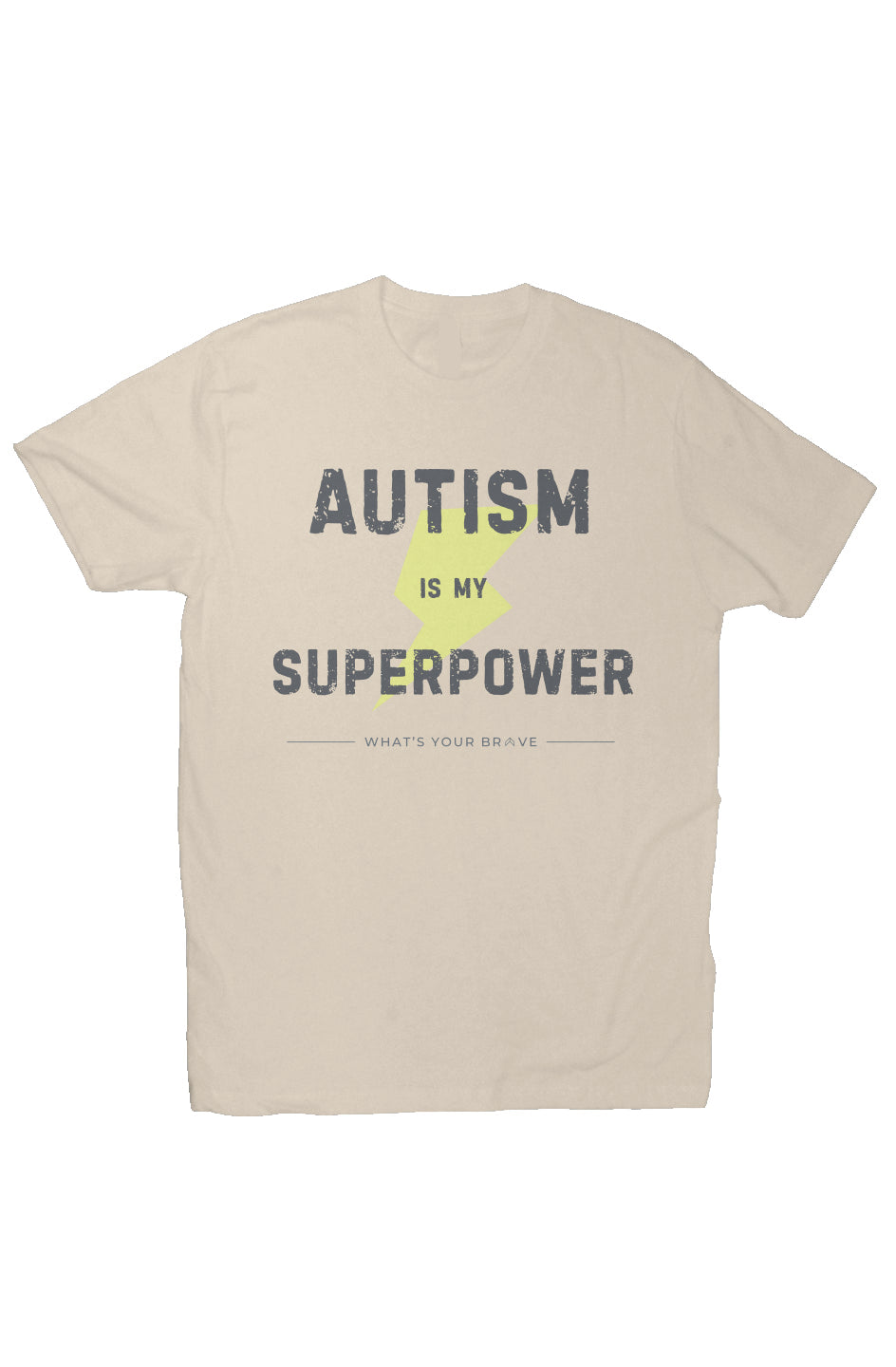 Adult Autism Superpower Short Sleeve Tee