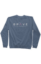 Adult BRAVE Sweatshirt with Pink