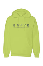 Adult BRAVE Neon Yellow Hoodie