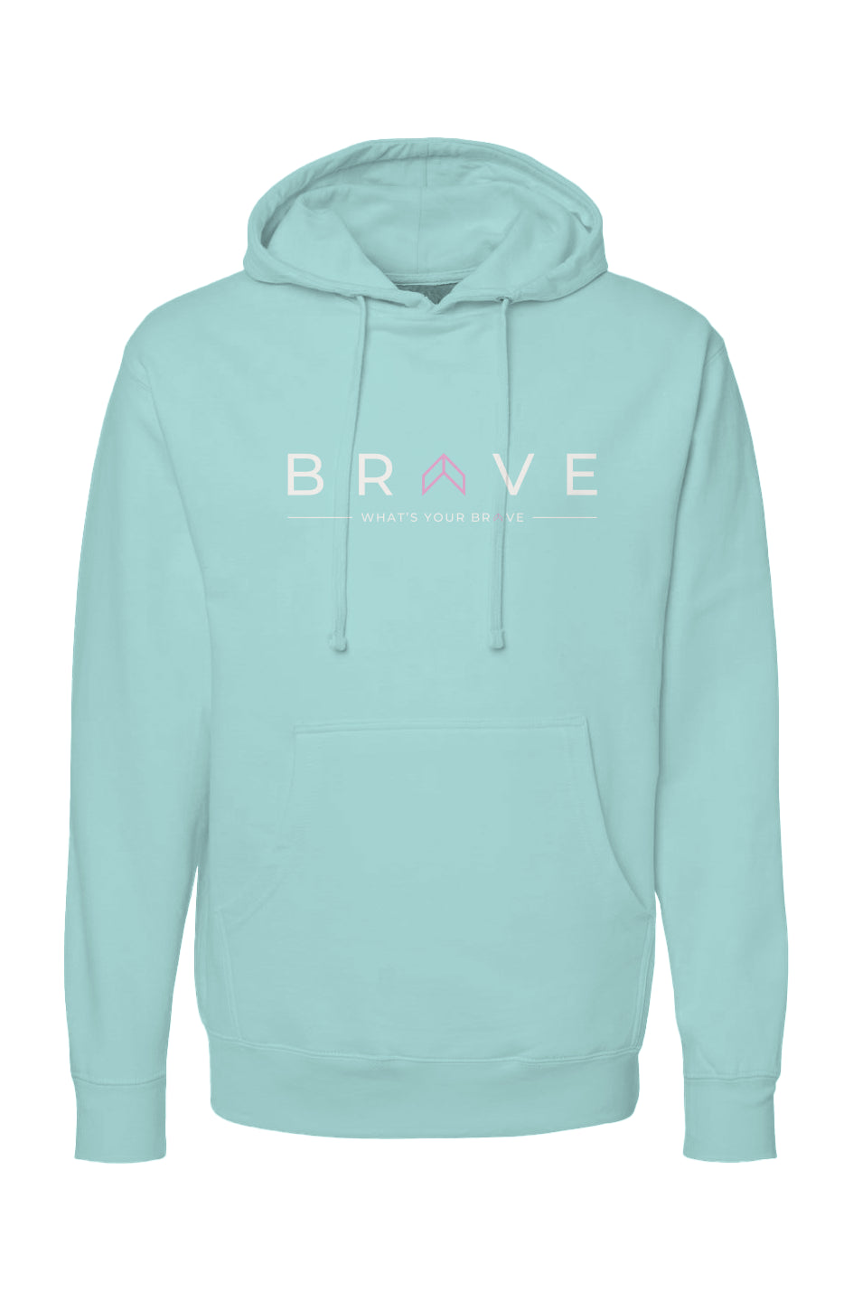Adult BRAVE Hoodie with Pink