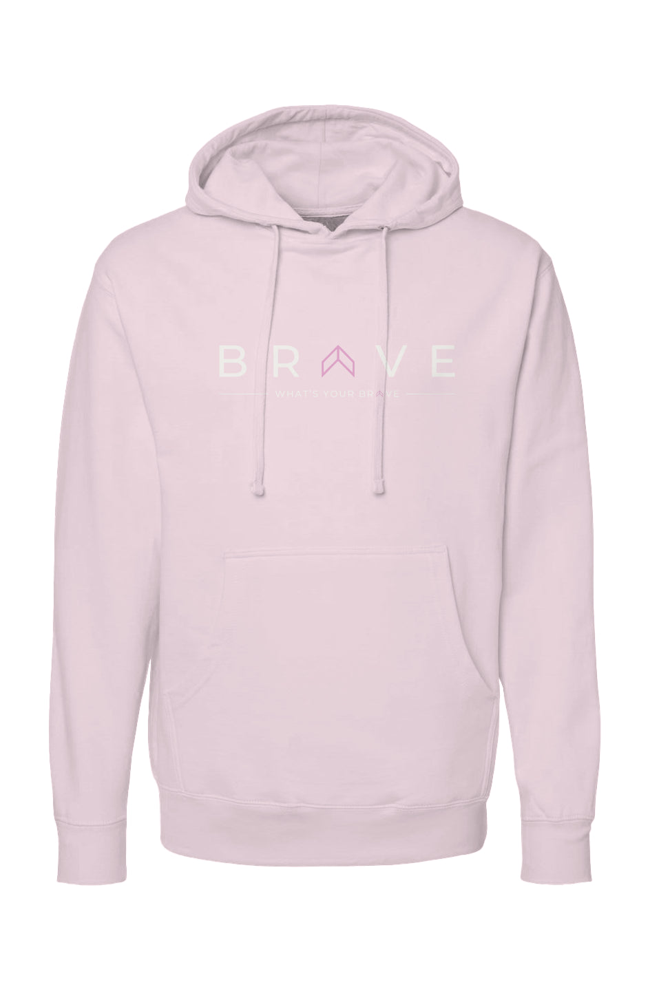 Adult BRAVE Hoodie with Pink