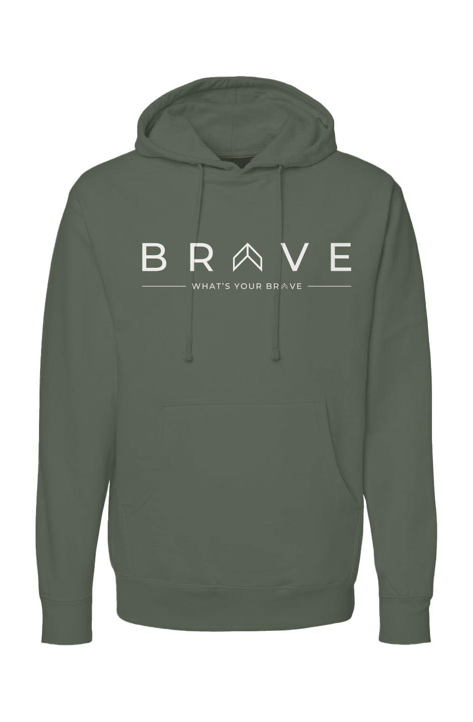 Adult BRAVE Bold Logo Hoodie