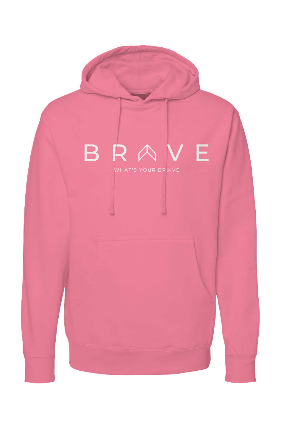 Adult BRAVE Bold Logo Hoodie – What's Your Brave