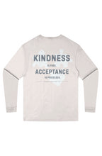 Adult BRAVE Kindness Acceptance Long Sleeve Tee