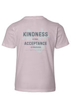 Youth BRAVE Kindness Acceptance Short Sleeve Tee 