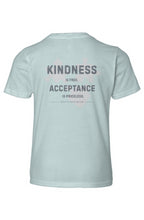 Youth BRAVE Kindness Acceptance Short Sleeve Tee 