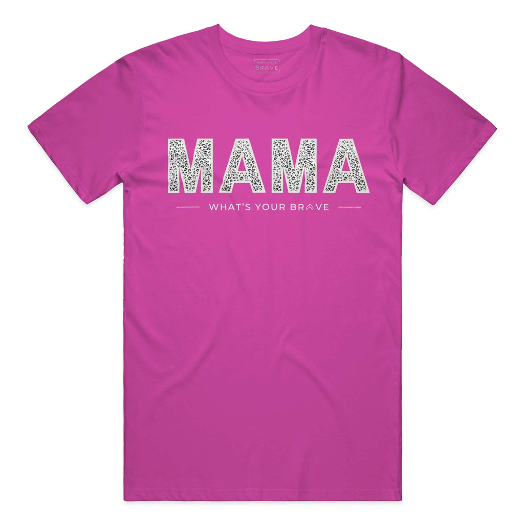 Leopard MAMA Short Sleeve