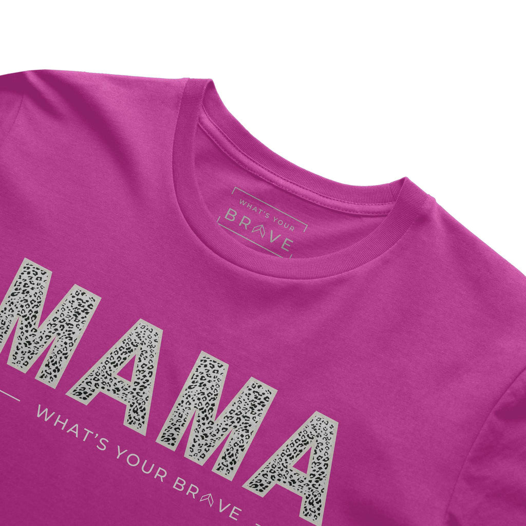 Leopard MAMA Short Sleeve