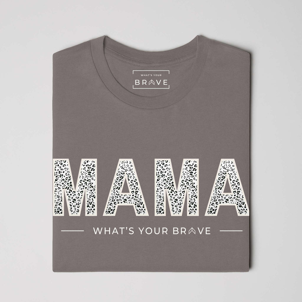 Leopard MAMA Short Sleeve