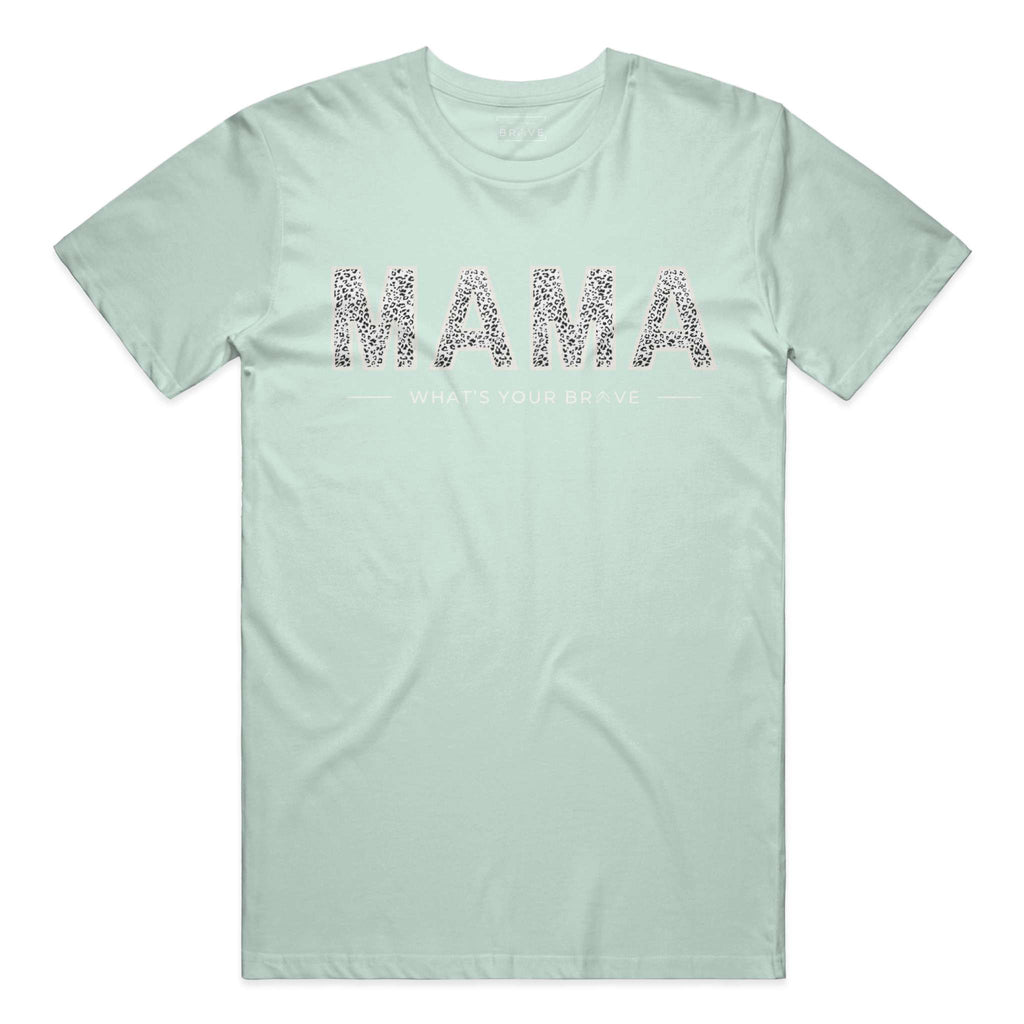 Leopard MAMA Short Sleeve