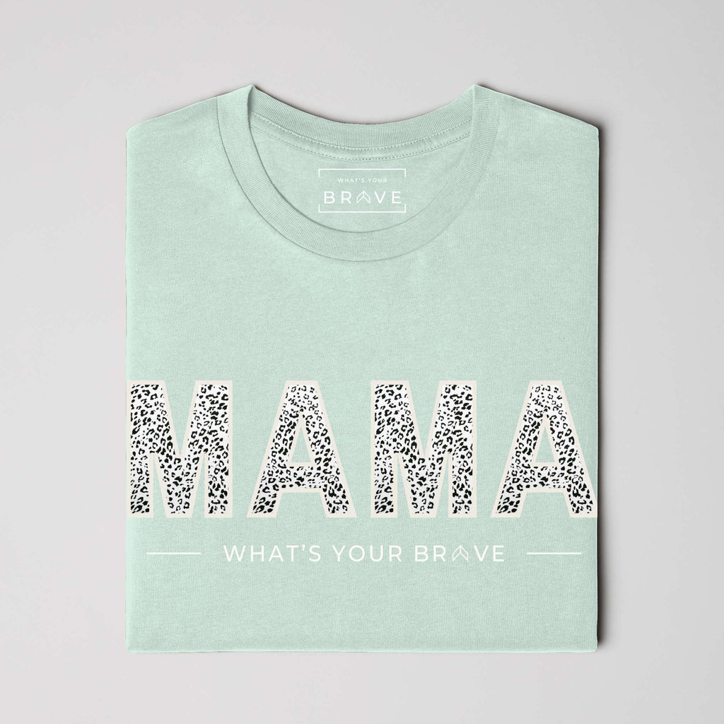 Leopard MAMA Short Sleeve