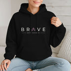 Adult BRAVE Hoodie with Pink