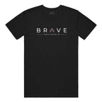 Adult BRAVE Short Sleeve Tee with Pink