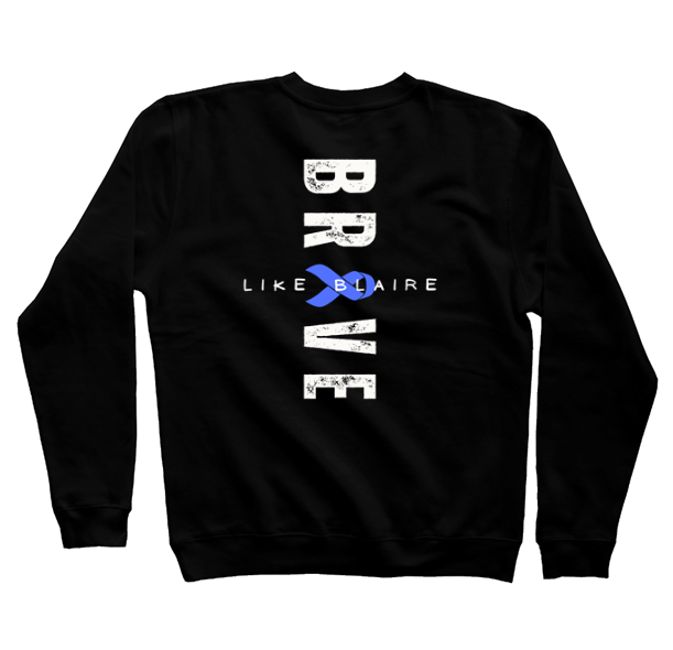 Brave Like Blaire Adult Crewneck