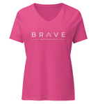 BRAVE Women's Classic V-Neck Tee