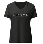 BRAVE Women's Classic V-Neck Tee