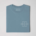 Adult BRAVE Short Sleeve Kindness Acceptance Blue